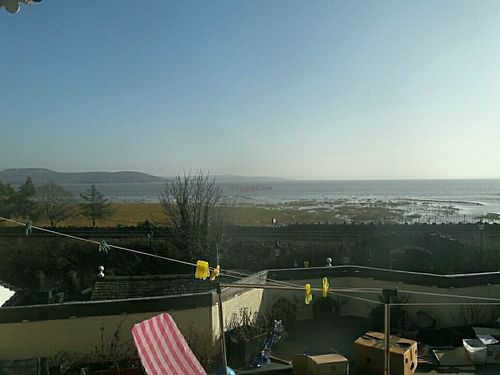 view over the bay5 at Coffee Pot Cafe in Grange-over-sands