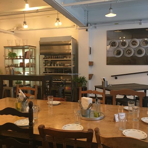 Birona Hummus Bar at Birona Hummus Bar in Montreal