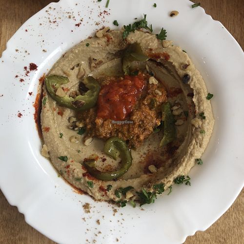 Hummus Le Syrien at Birona Hummus Bar in Montreal