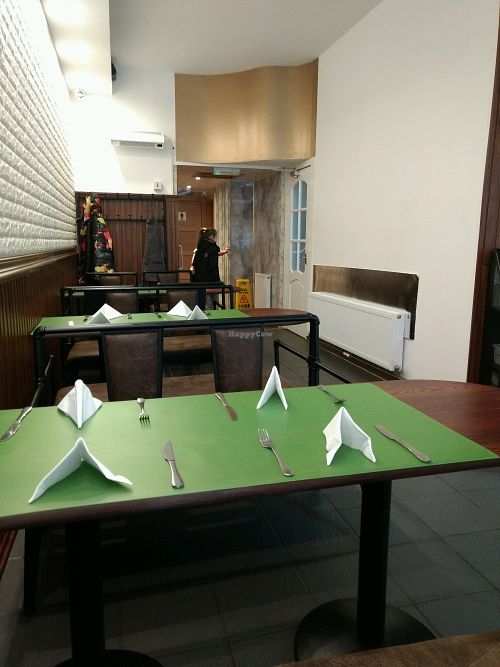 sort of at Lotus Vegan Cuisine in Glasgow