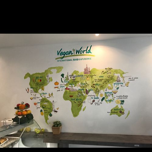 ... at Vegan World in Milan