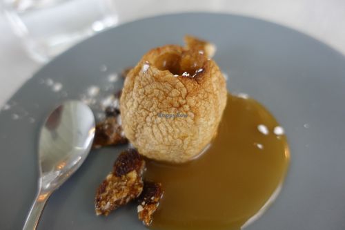 Apple crumble :) at Le Myrha in Paris