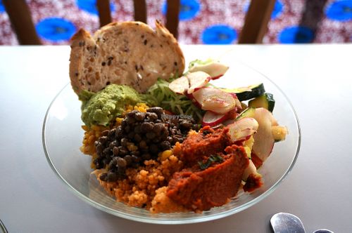 Salad plate from the buffet at Le Myrha in Paris