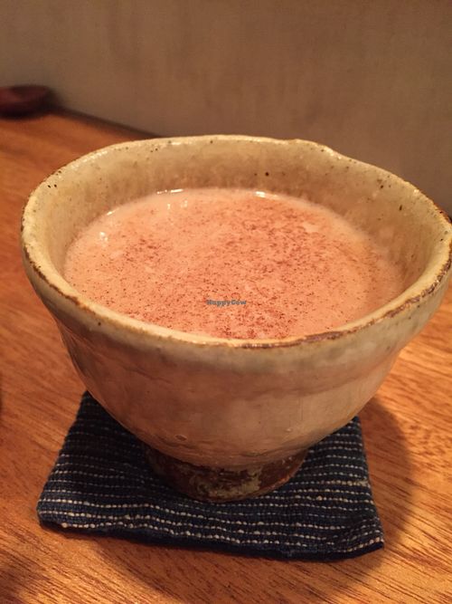 Chai with soy milk at Mique in Tokyo
