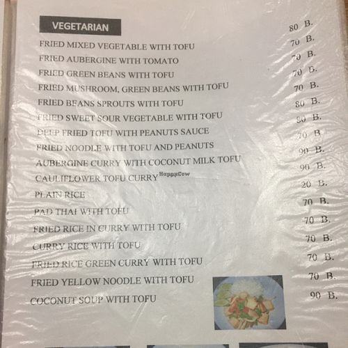 some options at Long in Koh Tao