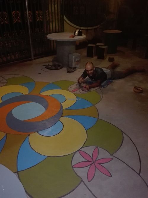 Work in progress in our new place !!! at Eco Vegetarian Kampot in Kampot