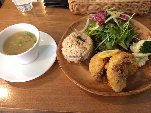 Special Plate at Yidaki Cafe in Kobe