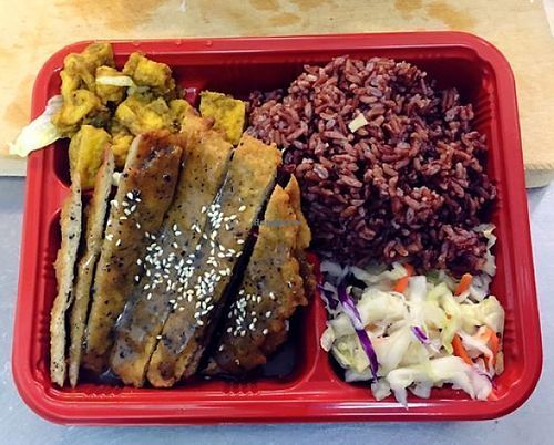 Black Pepper Steak Set at Nature Vegetarian - Ang Mo Kio in North Singapore