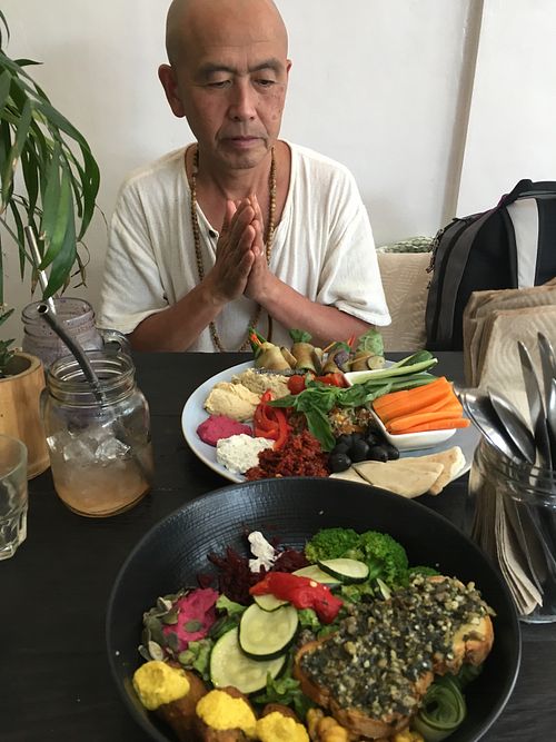 Huge portions! at Cafe Organic in Kerobokan Kelod