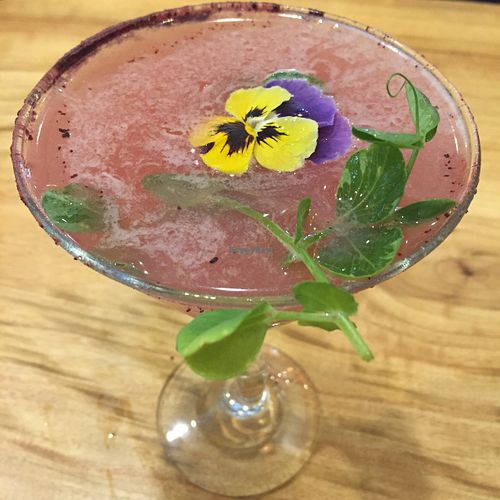 The Pink Flamingo...as majestic as the real thing...made me feel like a queen! at Elixiba in Byron Bay