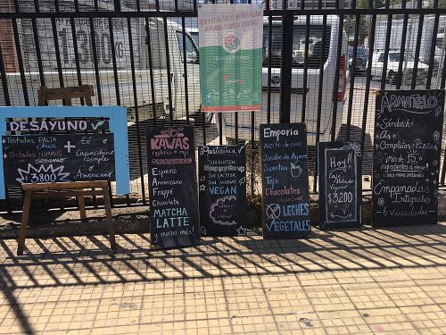 specials at Pantura Vegano in Santiago