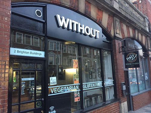 frontage at Without Cafe in South West London