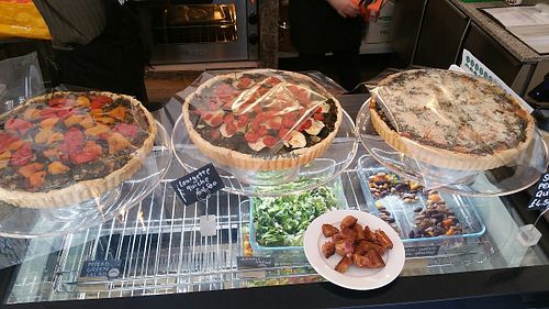 Quiche & salad at Without Cafe in South West London