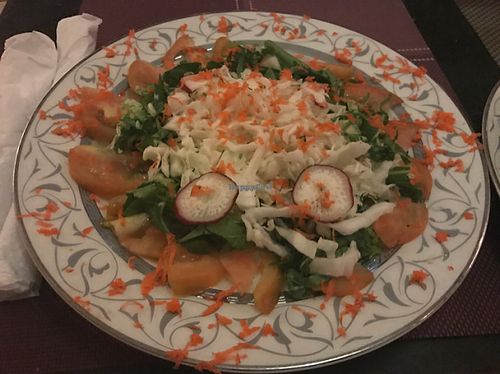 vegetable salad  at El Shamuskia'o in Havana