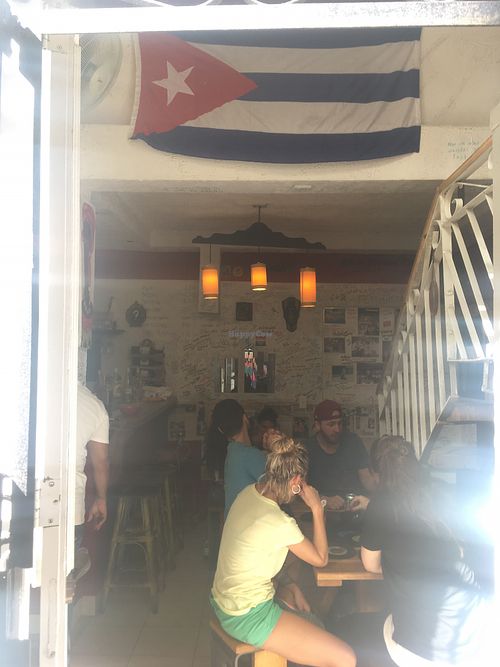 Inside Restaurant  at El Shamuskia'o in Havana
