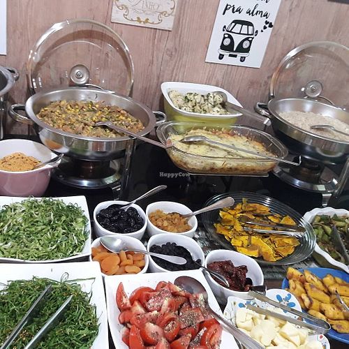 buffet at Almazen Cafe in Belo Horizonte