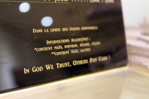 As a pop up restaurant , we don't have a credit card machine, please bring some cash ! at The Mexican Standoff - Pop-up in Paris