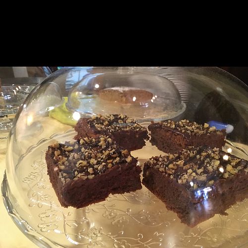 Vegan chocolate cake at TS  A Casa in Santiago De Compostela