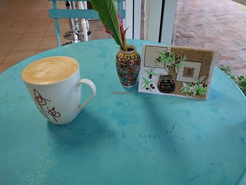 Beautiful coffees at Kings Wholefood Artisan in Palmerston