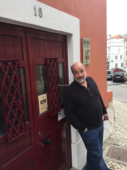 Entrance at Café Palhinhas in Figueira Da Foz