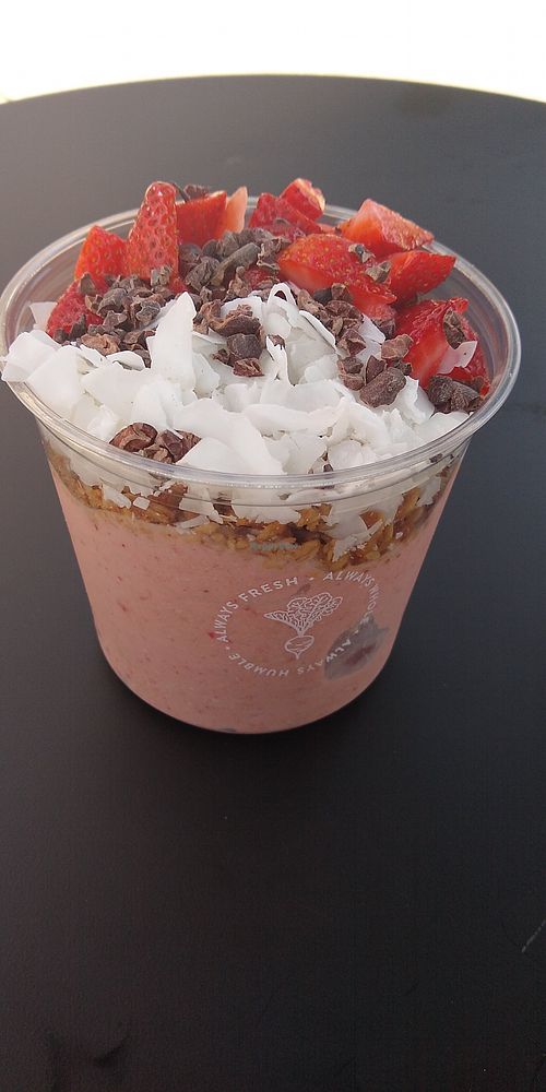 Strawberry Nice Cream at Rutabaga in Annapolis