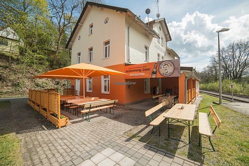 Our beergarden at Graefenberg-Zone in Graefenberg