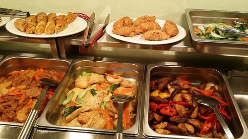 Spread of dishes varieties may change daily.  at Zi Jia House in Auckland