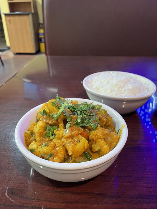 Aloo Gobi  at Bombay Indian Grill in Morgantown