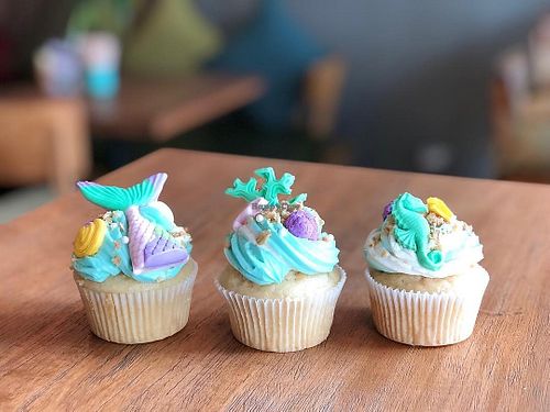 vegan cupcakes at Steps in Bangkok