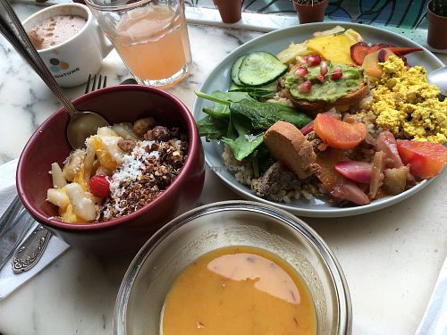 Brunch  at L'Abattoir Vegetal - Guisarde in Paris