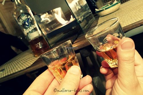 lots of RUM choices at La Negra Criolla in Mallorca