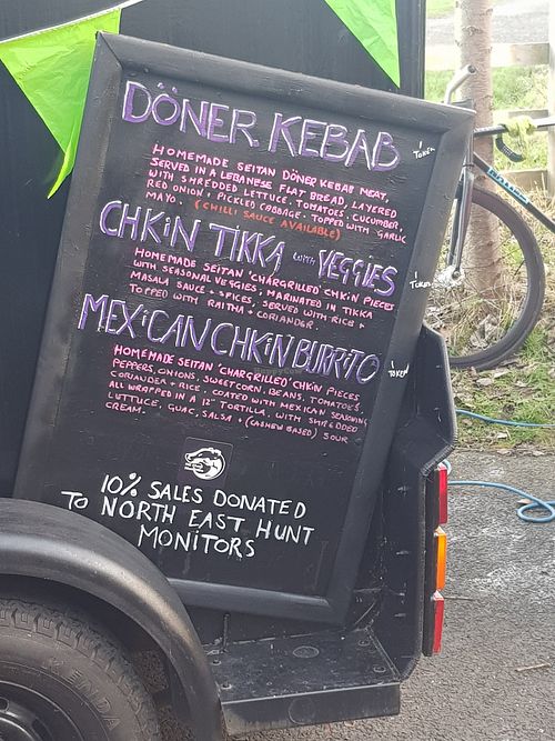 Menu #Veganuary at Parallel7 in Bishop Auckland