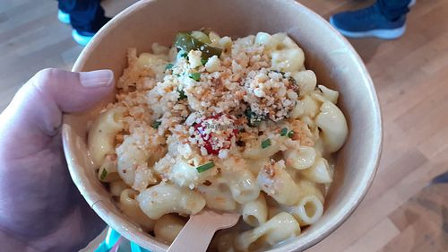 Mac un cheese 😋 at Parallel7 in Bishop Auckland