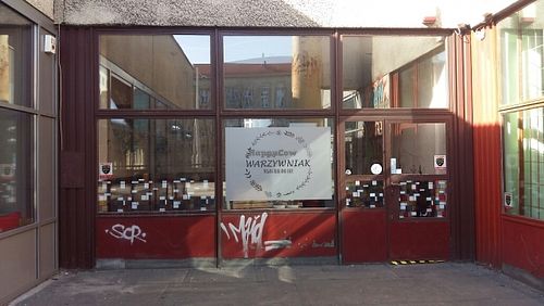 Entrance at Warzywniak in Wroclaw