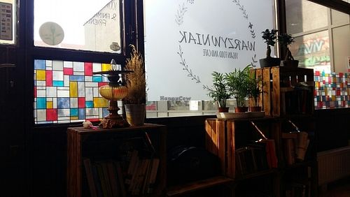 From the inside at Warzywniak in Wroclaw