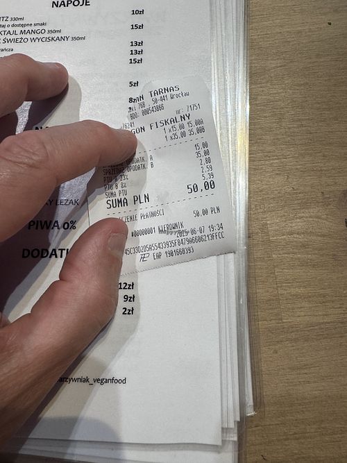 Bill  at Warzywniak in Wroclaw