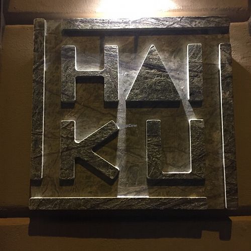 Sign at Haiku in Palermo