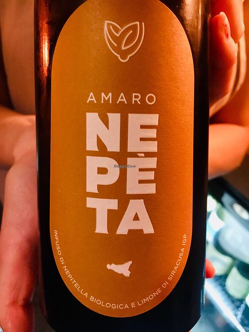Nepeta Amaro digestive sooooo good!!!! at Haiku in Palermo