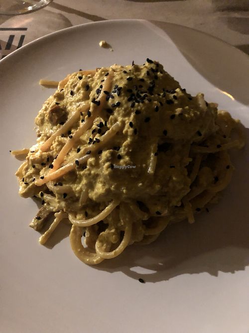 Carbonara was fantastic! at Haiku in Palermo