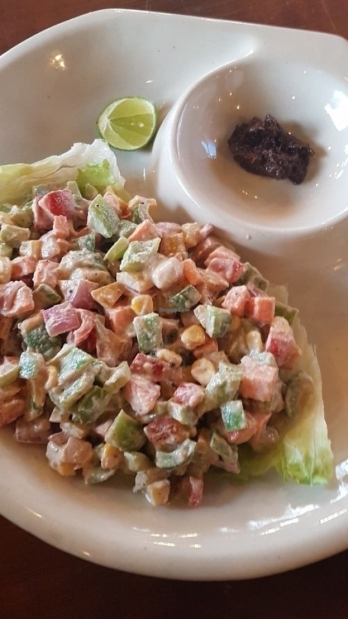 happy cow dish sooo good! at Primate in Panampilly Nagar