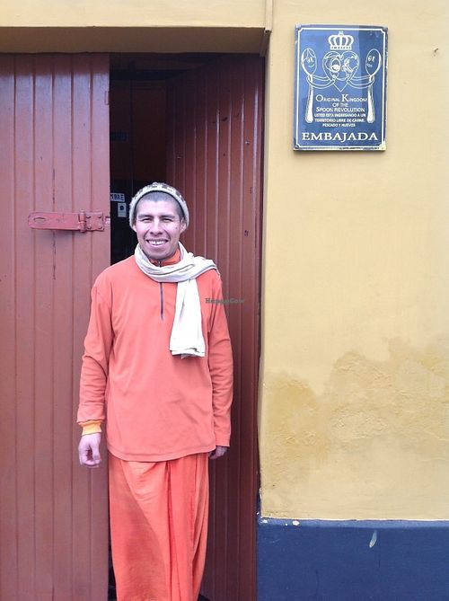 Hare Krishna Devotee at Dhamodar in Arequipa