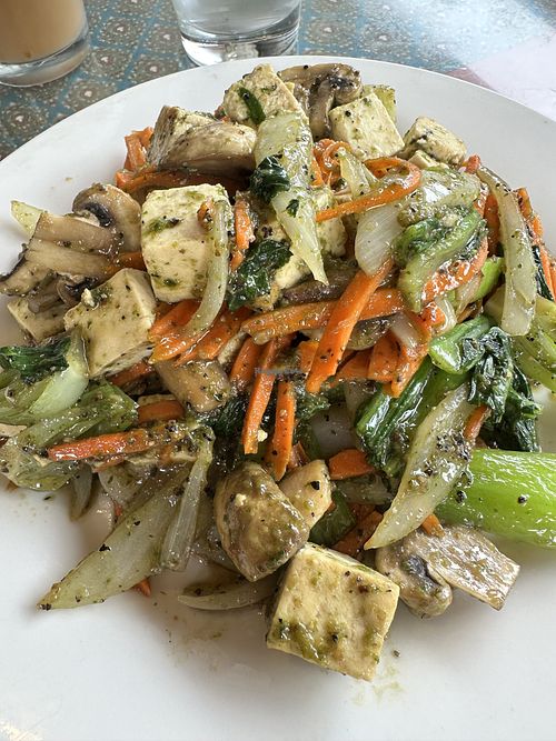 Garlic Black Pepper with Tofu  at Tasty Thai Kitchen in Eugene
