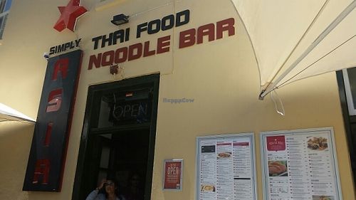 outside at Simply Asia - Heritage Square in Cape Town