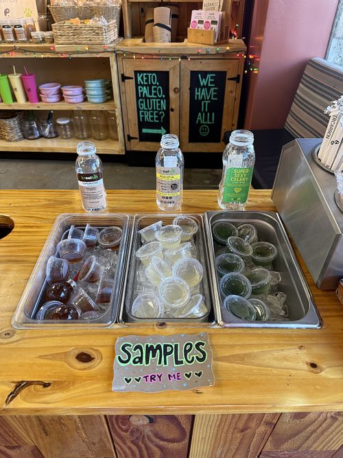   at Kreation Organic Juicery in West Hollywood