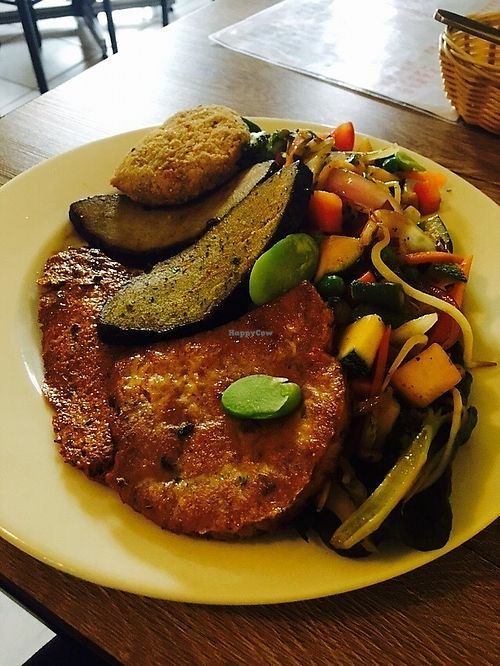 gnammi  at Loving Hut in Cusco