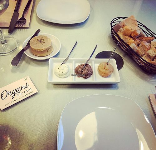 Vegan cheese  at Organi Chiado in Lisbon