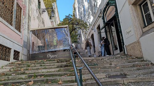 Approach at Organi Chiado in Lisbon