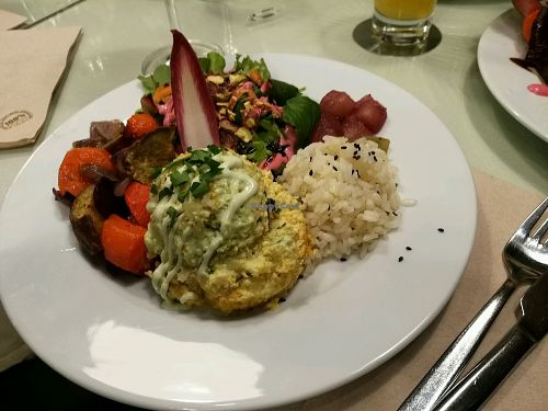 Tofu espiritual at Organi Chiado in Lisbon