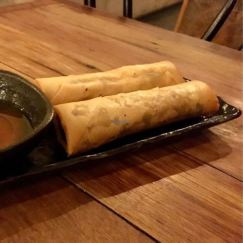 tofu and truffle spring rolls at Hello Auntie in Marrickville