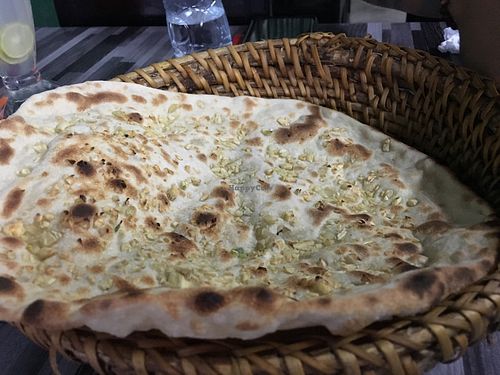 Garlic Naan at Nisha Restaurant  in Phonsavan